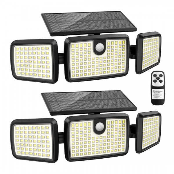 Solar Lights Outdoor, Quick Charge Solar Motion Li...