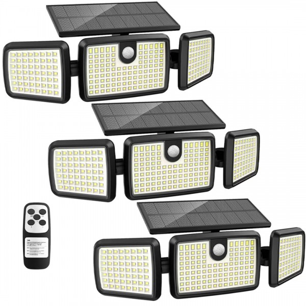 Solar Lights Outdoor, Quick Charge Solar Motion Li...