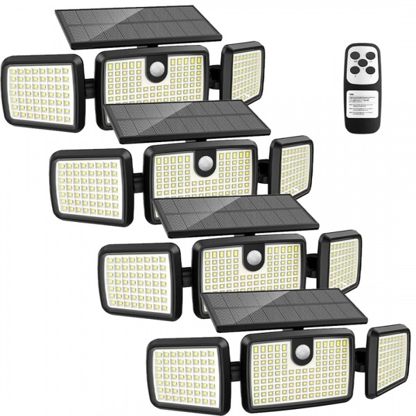 Solar Lights Outdoor, Quick Charge Solar Motion Li...